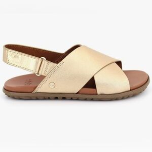 UGG -  Solivan Slingback in Pale Gold Metallic